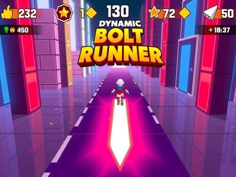 Dynamic Bolt Runner Game Interface